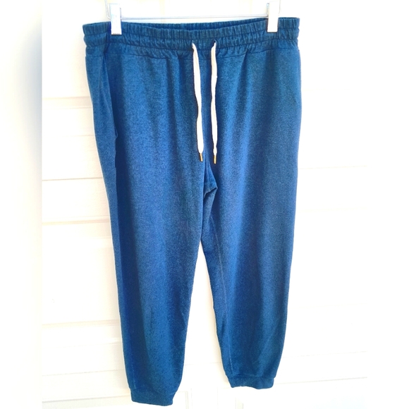 SOLD ELSEWHERE Vuori women jogger with pockets- Medium TEAL GREEN/BLUE - Picture 1 of 5